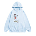 Adorable Kitten Illustration Hoodie